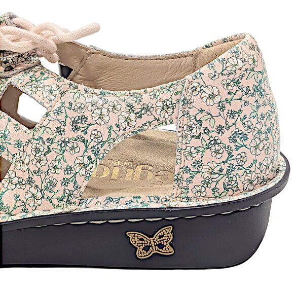 Alegria Valerie VAL-7548 Sandal — Prairie Jane Tan Floral EU 38 US 8 to 8.5 - Picture 2 of 10